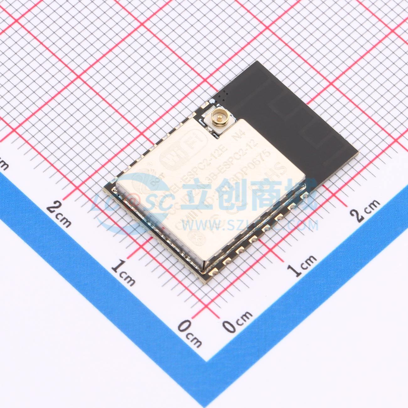 Esp32 Uart Module - 9 szt. ESPC2-12E-N4 SMD 24x16mm ESP32-C2
