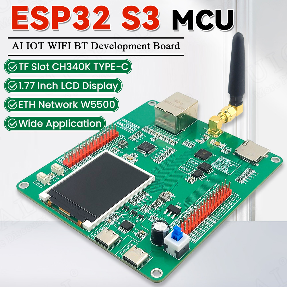 Esp32 Uart Module - Płytka rozwojowa ESP32-S3 z 1,77-calowym wyświetlaczem