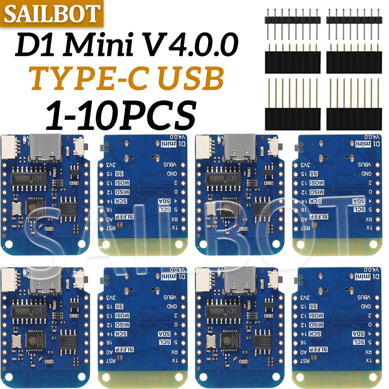 Esp8266 Nodemcu - 1-10 sztuk WeMos D1 Mini ESP8266