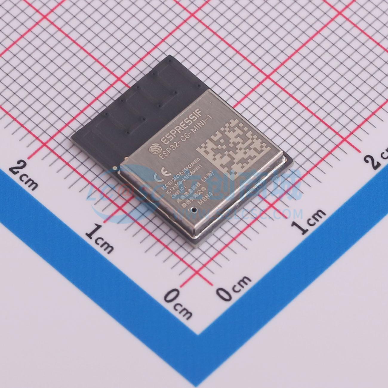 Esp32 Uart Module - 4 szt. ESP32-C6-MINI-1-N4 SMD-53P ESP32-C6FH4 I2C
