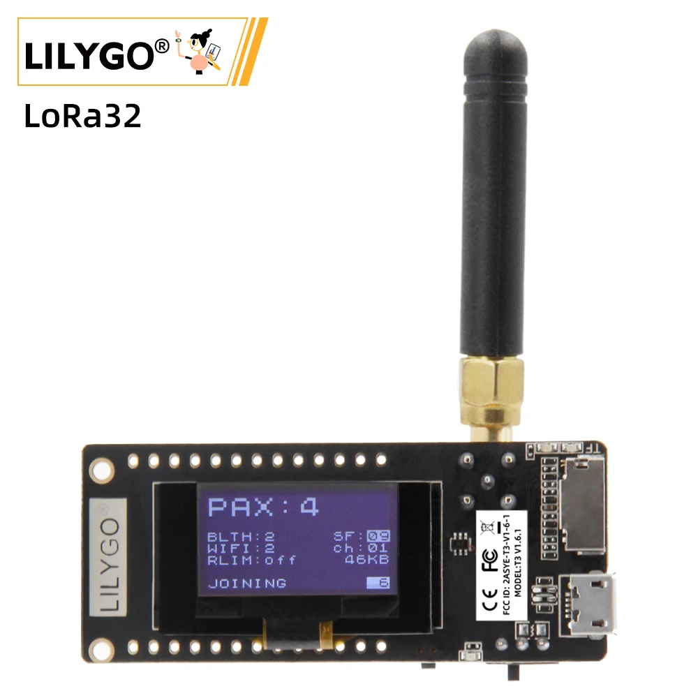Esp32 Wifi Bluetooth Module - LILYGO ® TTGO LoRa32 V2.1_1.6 wersja