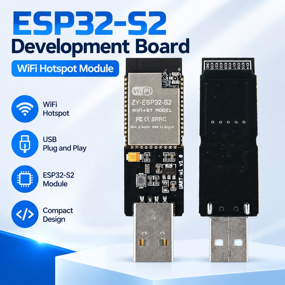 Esp32 S2 - Płytka programistyczna ESP32-S2 z modułem WiFi