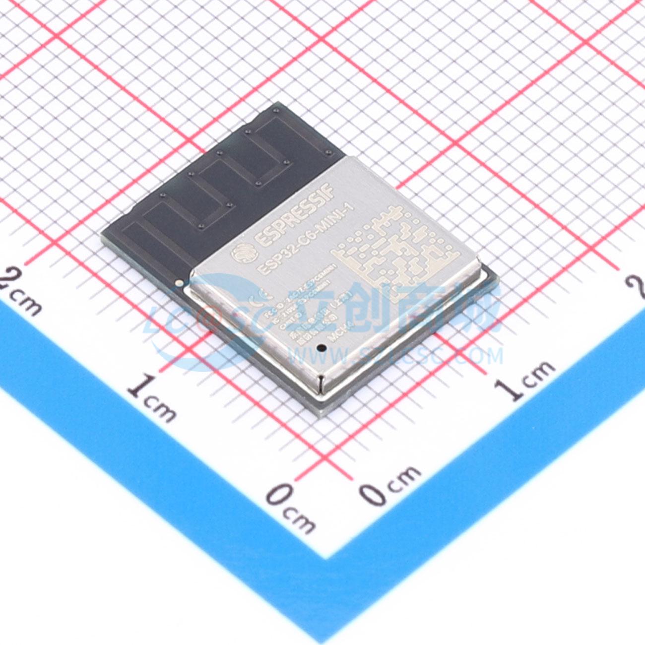 Esp32 C6 - 3 szt. ESP32-C6-MINI-1-H4 SMD 16.6x13.2mm Moduł
