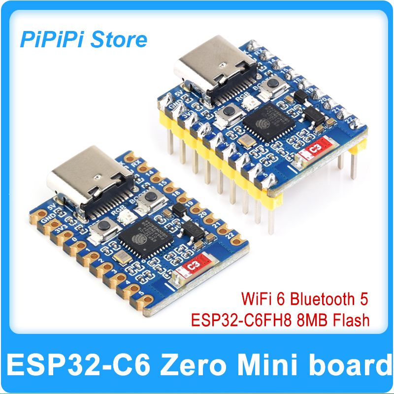 Esp32 Wifi Bluetooth Module - Płytka rozwojowa ESP32-C6 Zero Super Mini