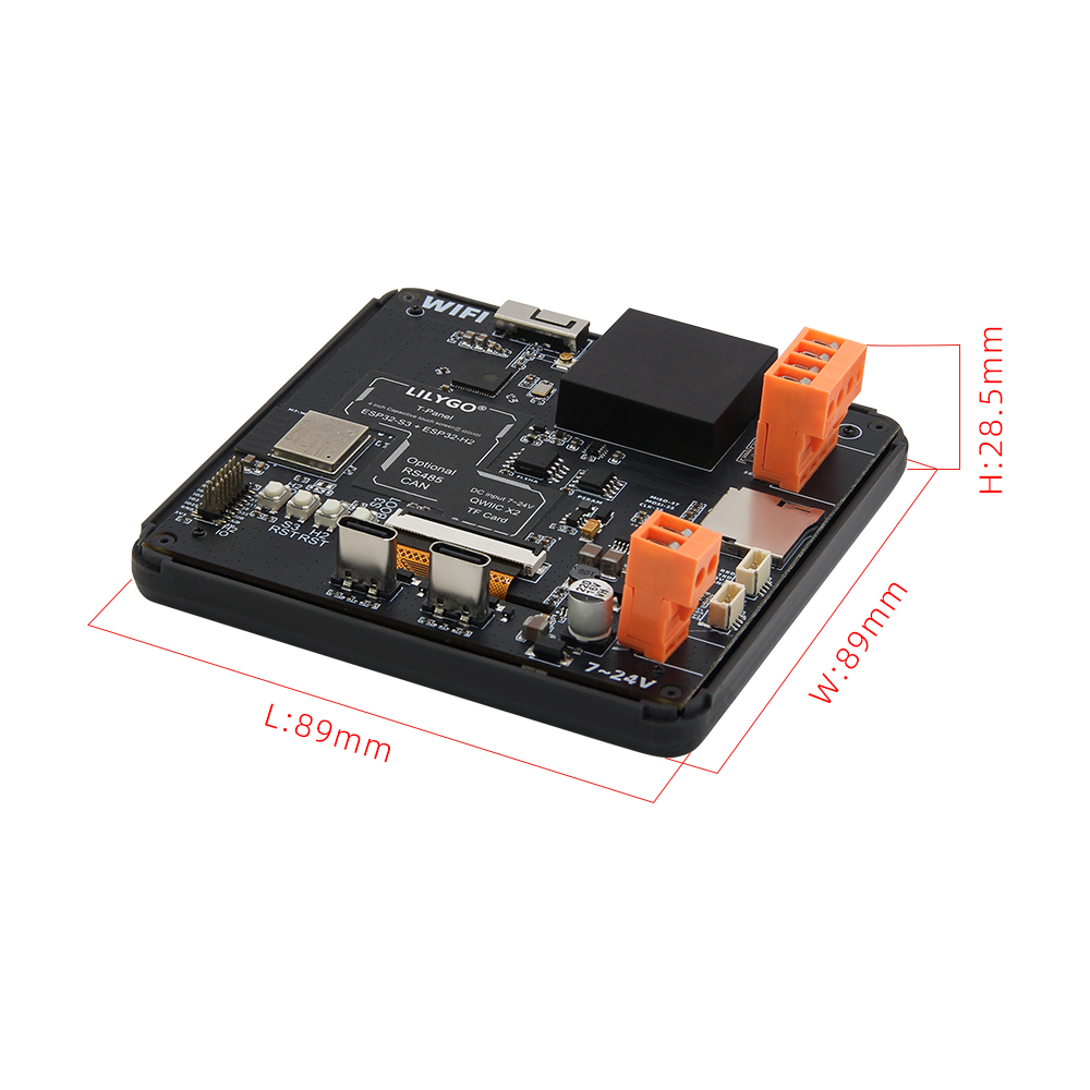 Esp32 H2 - Płytka rozwojowa T-Panel-S3 z 4-calowym ekranem