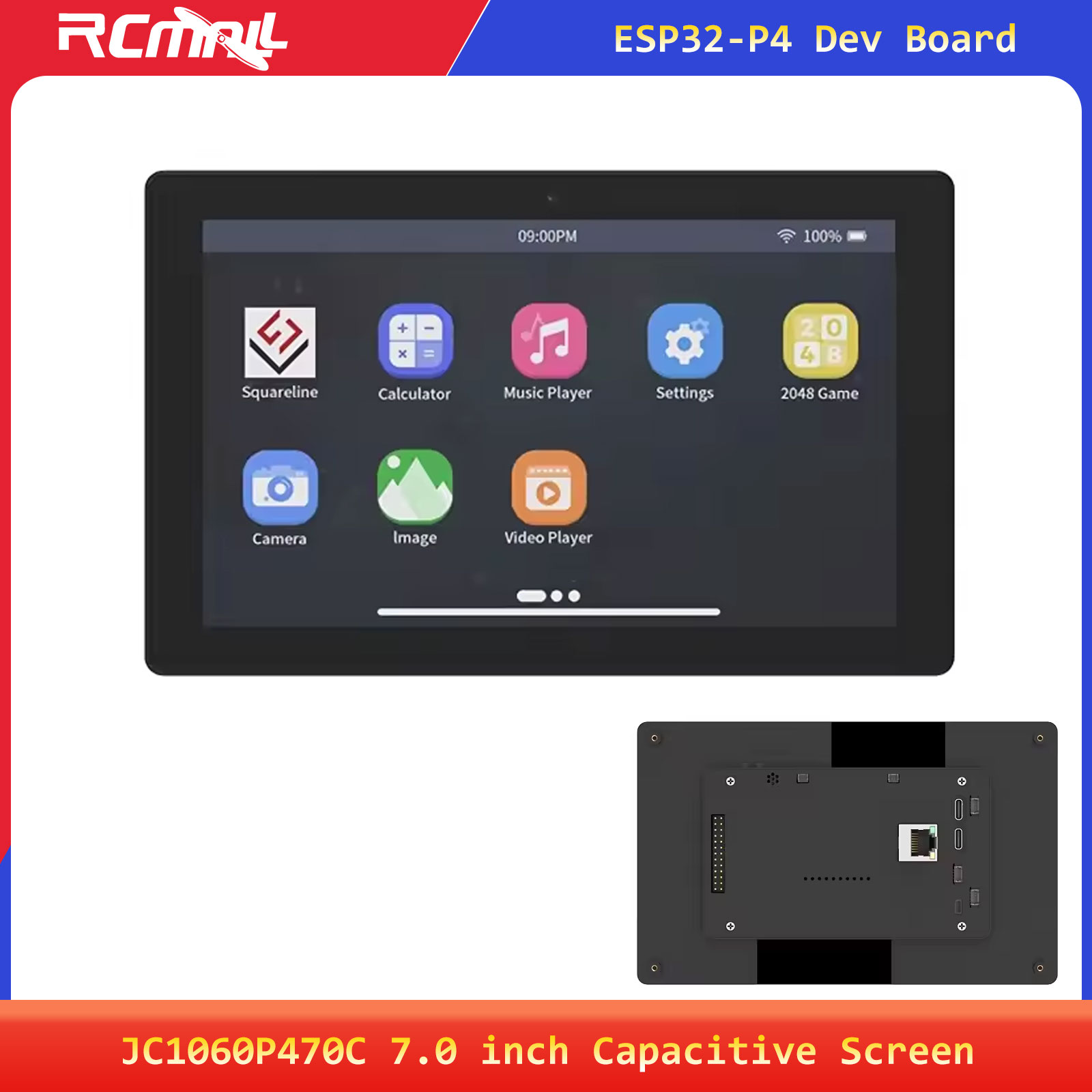 JC1060P470C 7.0 calowy ekran d – Esp32 C6 recenzja i cena