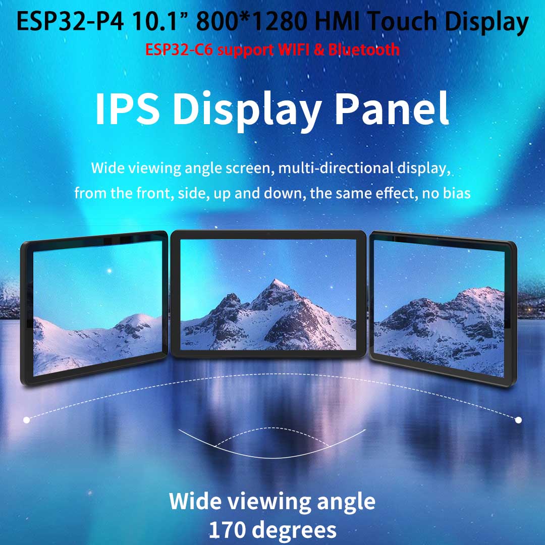 ESP32-P4 10.1 cala 800*1280 IP – Esp32 P4 recenzja i cena