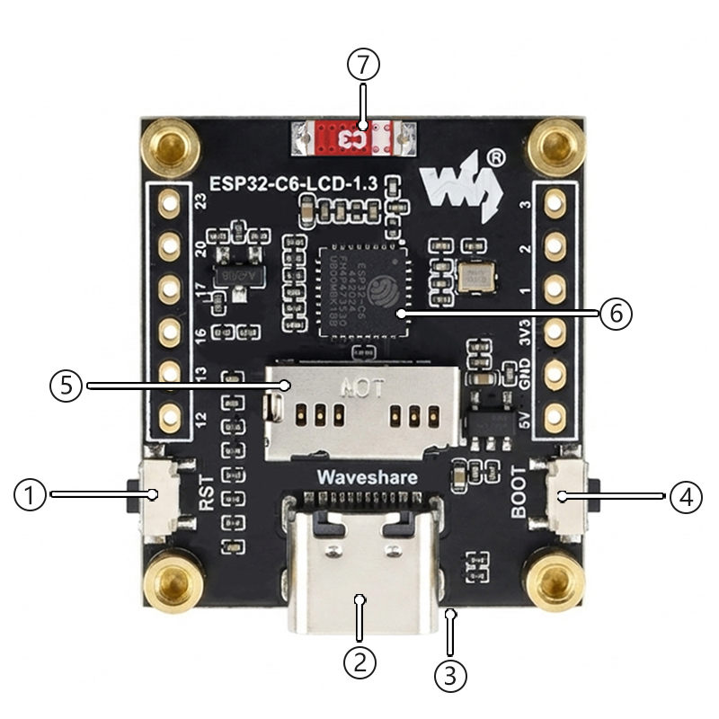 Płytka rozwojowa ESP32-C6 z wy – Esp32 C6 recenzja i cena