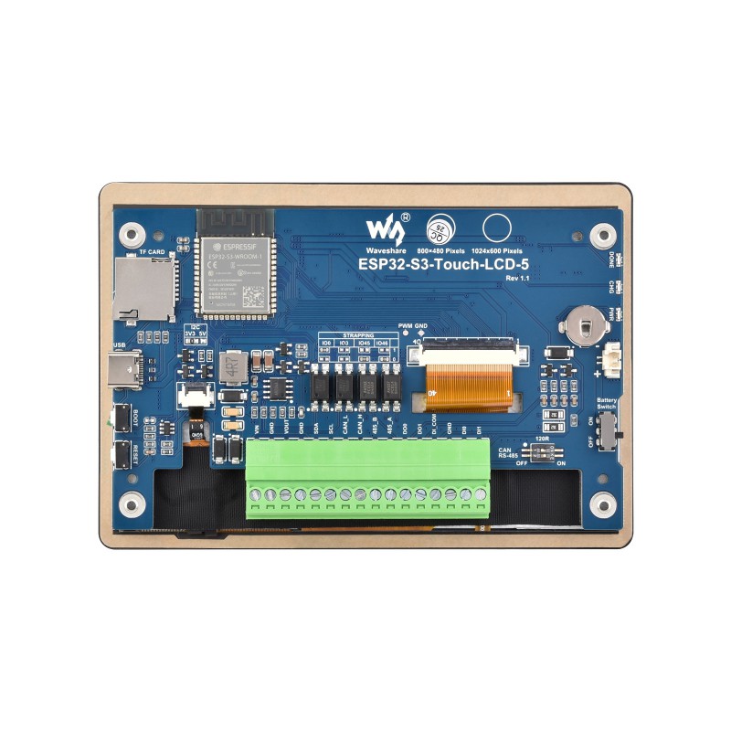Waveshare ESP32-S3-Touch-LCD-5 – Esp32 recenzja i cena