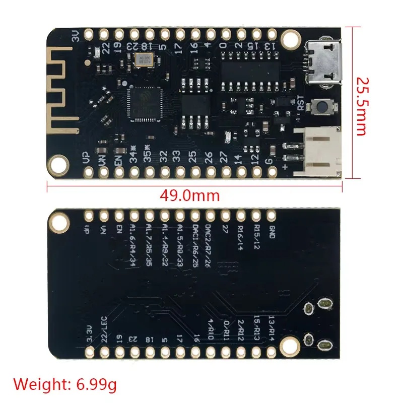 Płytka rozwojowa ESP32 Lite V1 – Esp32 Development Board recenzja i cena