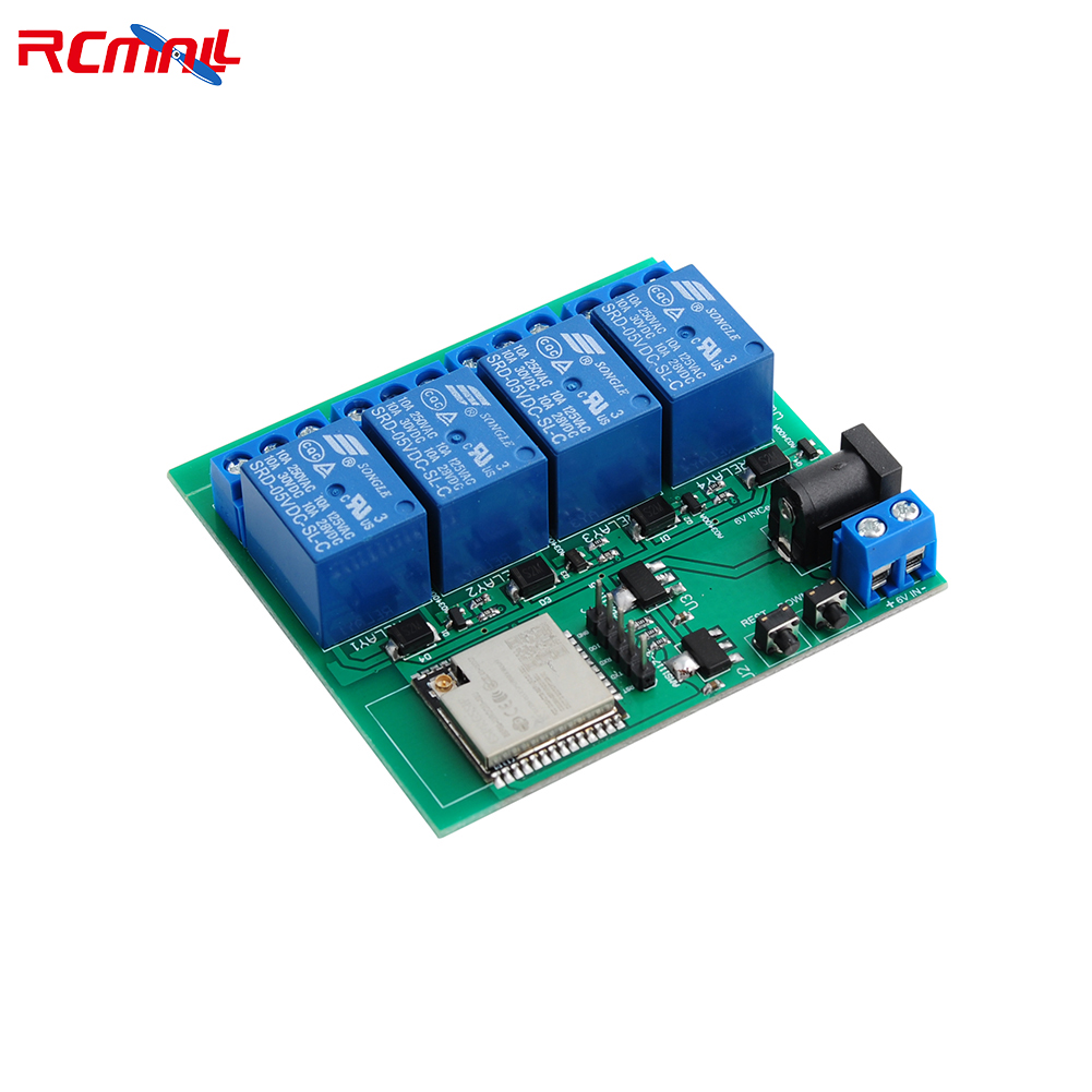 Moduł przekaźnikowy ESP32S 4CH – Esp32 Wifi Bluetooth Module recenzja i cena