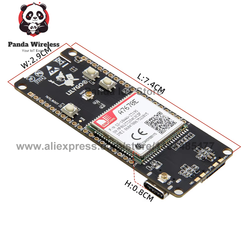Płytka rozwojowa T-Call A7670  – Esp32 recenzja i cena