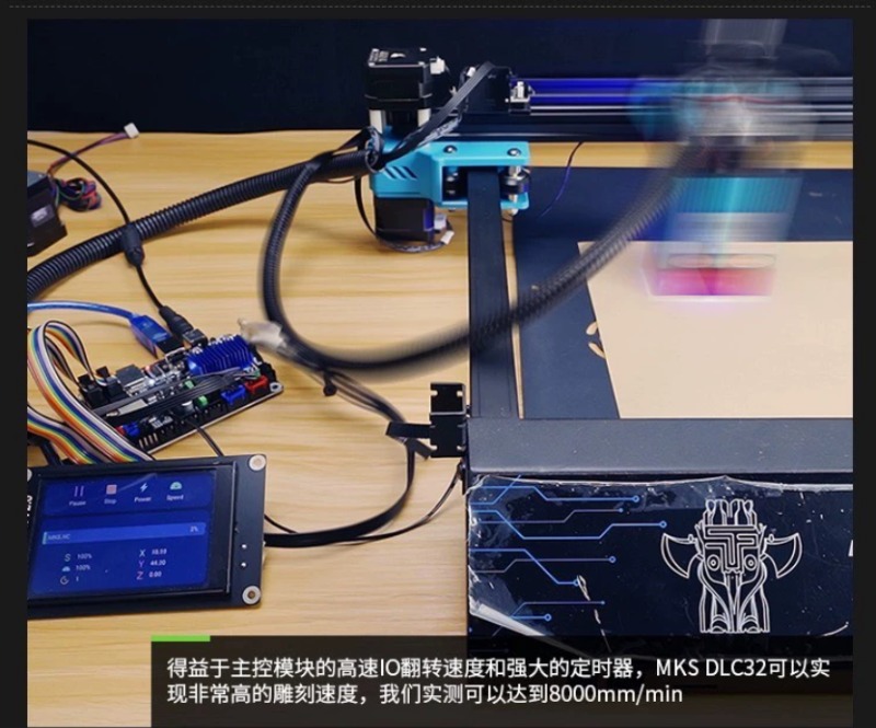 Płyta sterująca MKS DLC32 V2.0 – Esp32 recenzja i cena