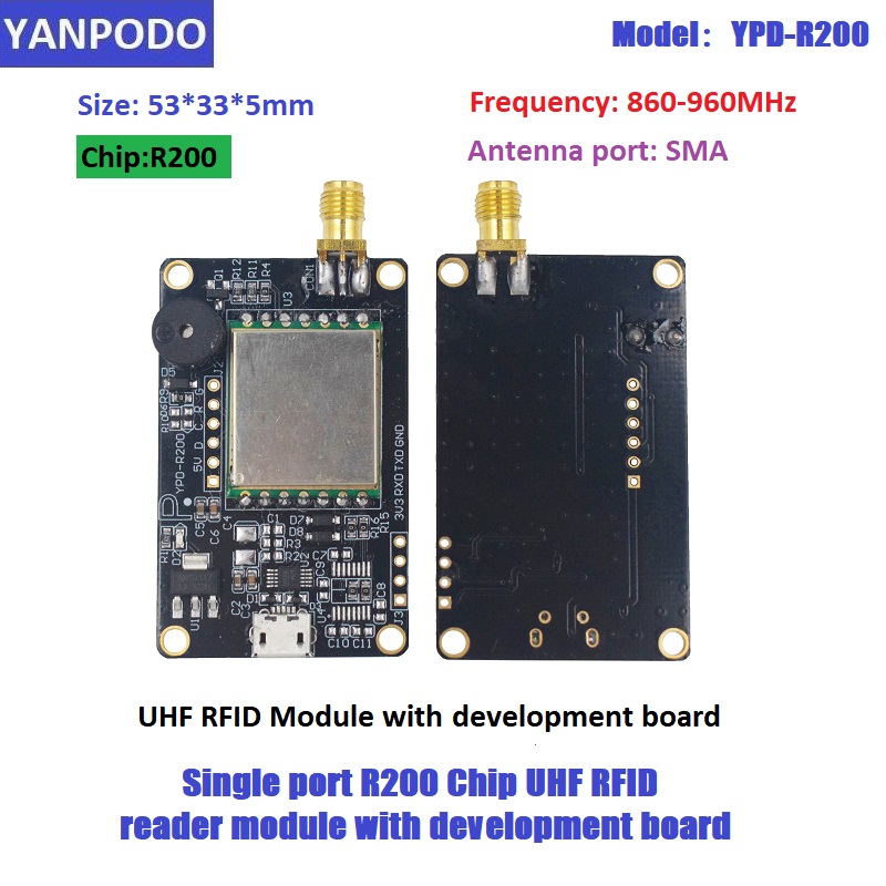 Moduł czytnika RFID UHF z chip – Esp32 Uart Module recenzja i cena