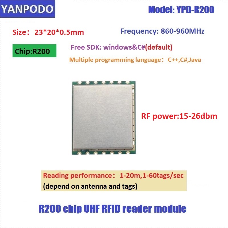 Moduł czytnika RFID UHF z chip – Esp32 Uart Module recenzja i cena