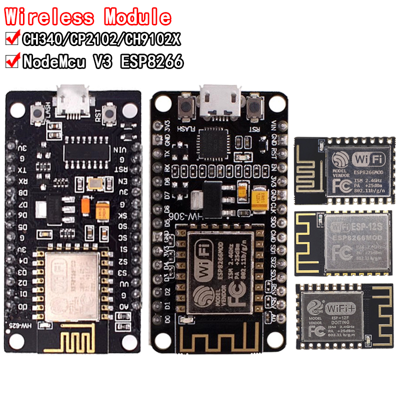 Moduł bezprzewodowy CH340/CP21 – Esp8266 Nodemcu recenzja i cena